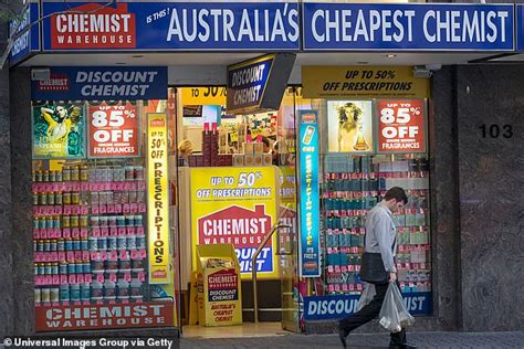 chemist warehouse half price sale.